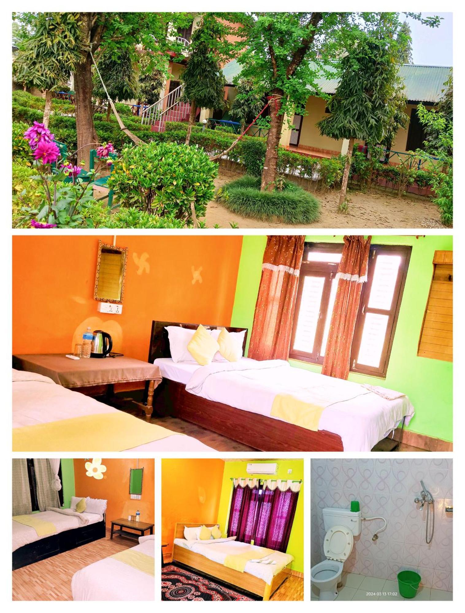Hotel Butterfly - Peaceful Garden For Nature Lovers Sauraha Exterior foto
